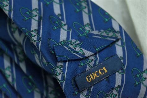 vintage gucci neckties|how to tie a gucci.